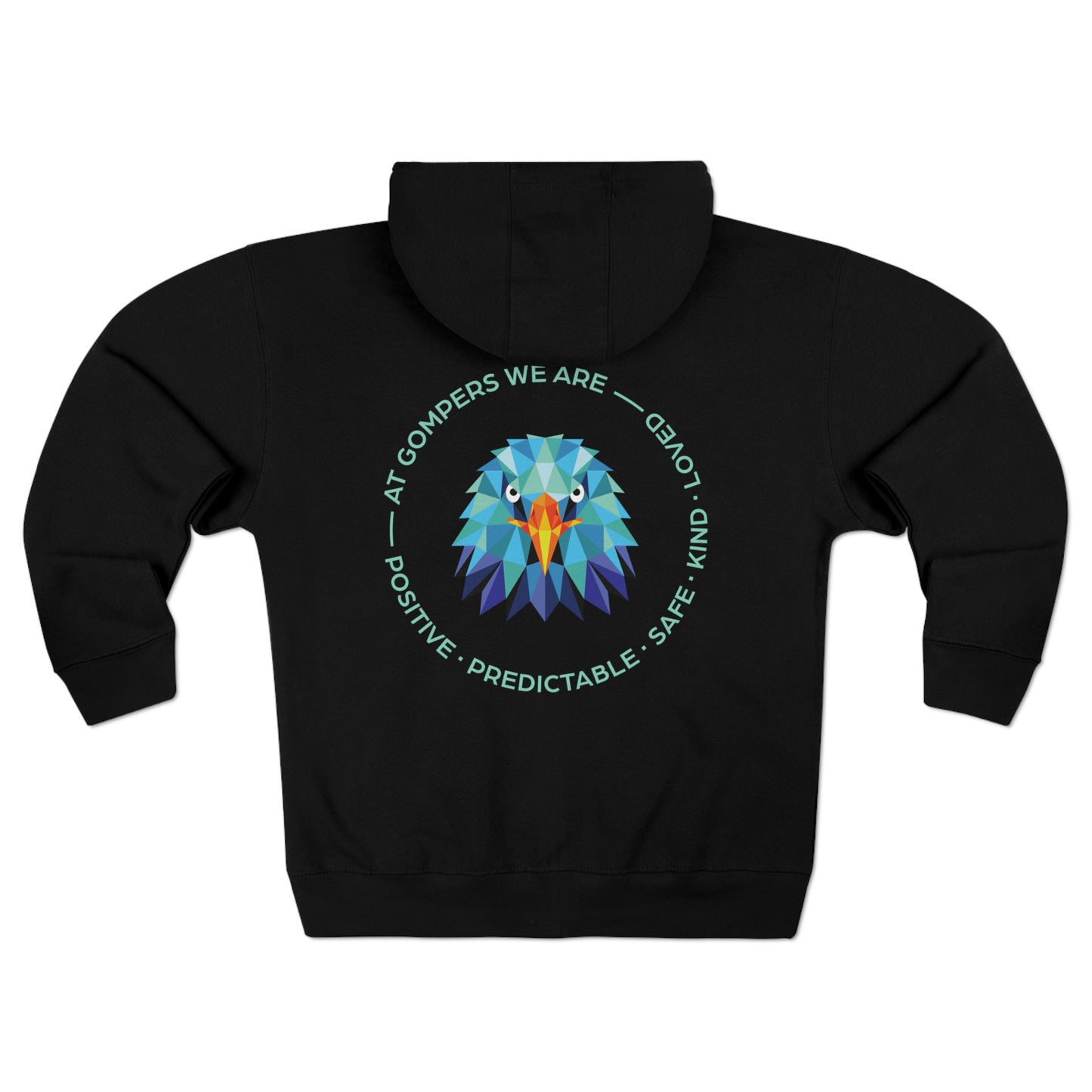 Gompers Eagle Adult Full Zip Hoodie