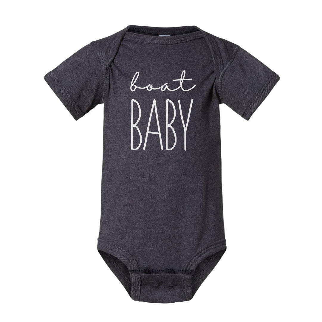 Boat Baby. Heather Navy.