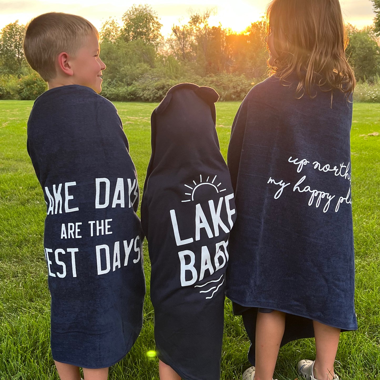 Lake Days Beach Towel.