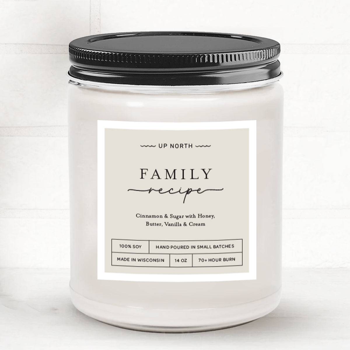 Family Recipe Candle - Up North Boutique | Midwest Made | Apparel | Home Goods | Jewelry