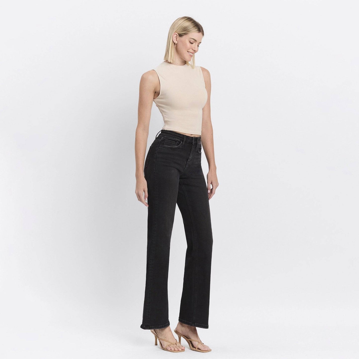 High Rise Loose Fit Jeans. Black. - Up North Boutique | Midwest Made | Apparel | Home Goods | Jewelry