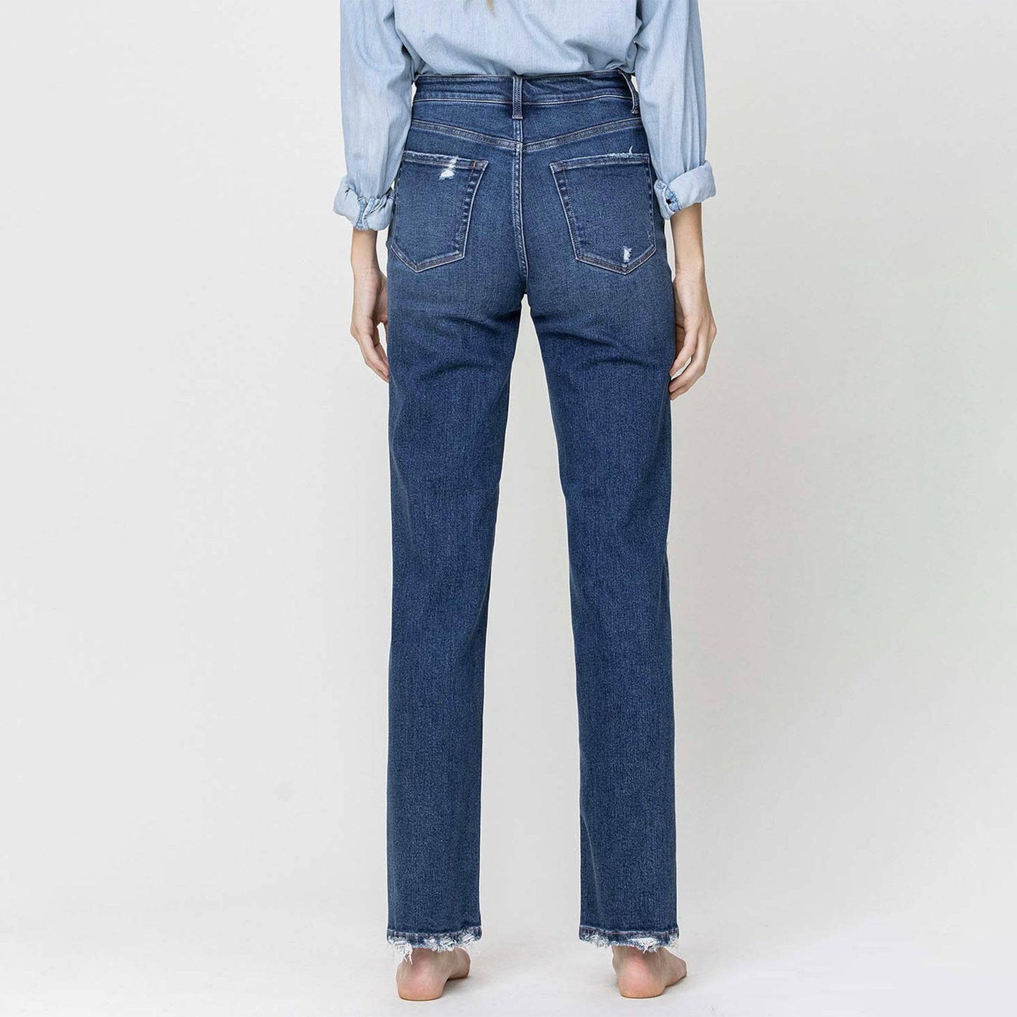 90's Vintage Super High Rise Straight Jeans. - Up North Boutique | Midwest Made | Apparel | Home Goods | Jewelry