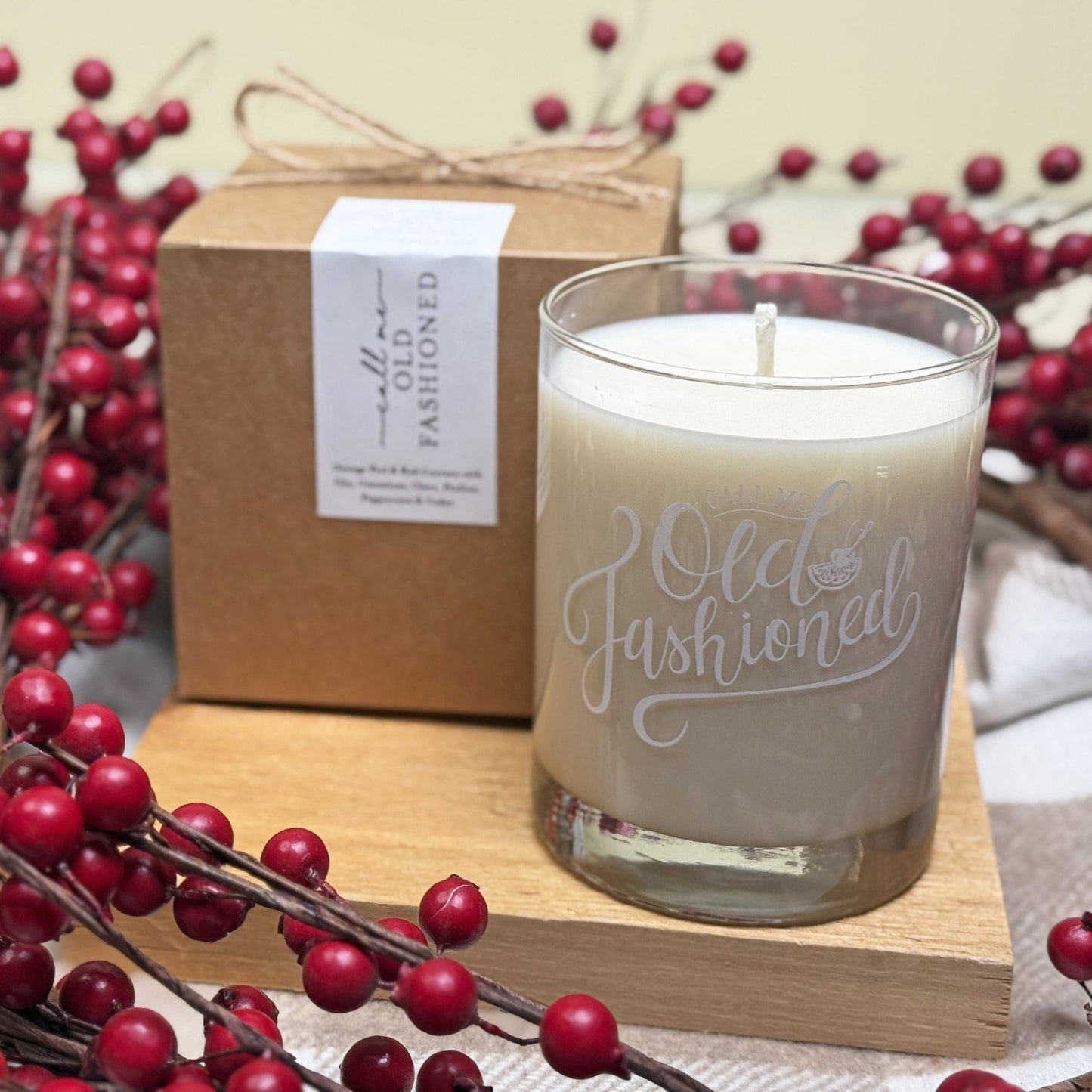 Call Me Old Fashioned Holiday 100% Soy Candle. - Up North Boutique | Midwest Made | Apparel | Home Goods | Jewelry
