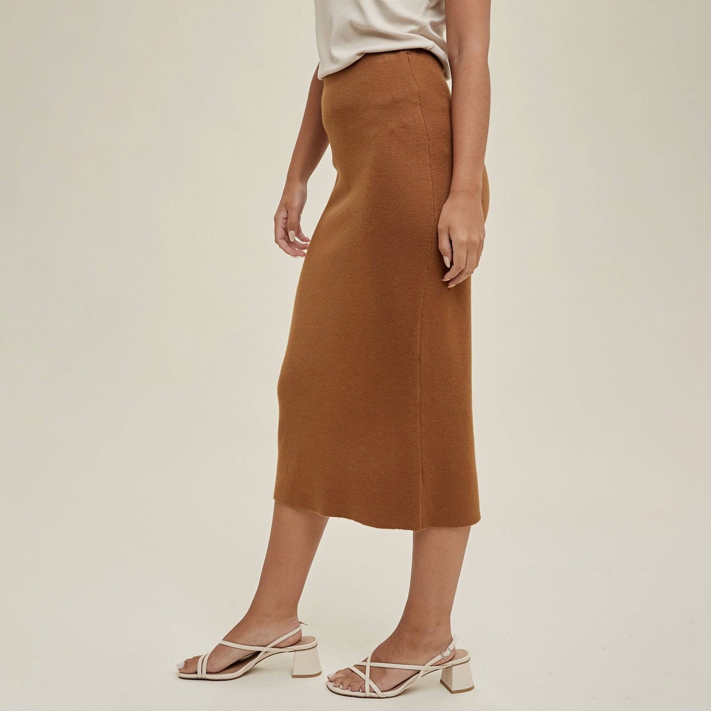 Knit Sweater Skirt. Paprika. - Up North Boutique | Midwest Made | Apparel | Home Goods | Jewelry