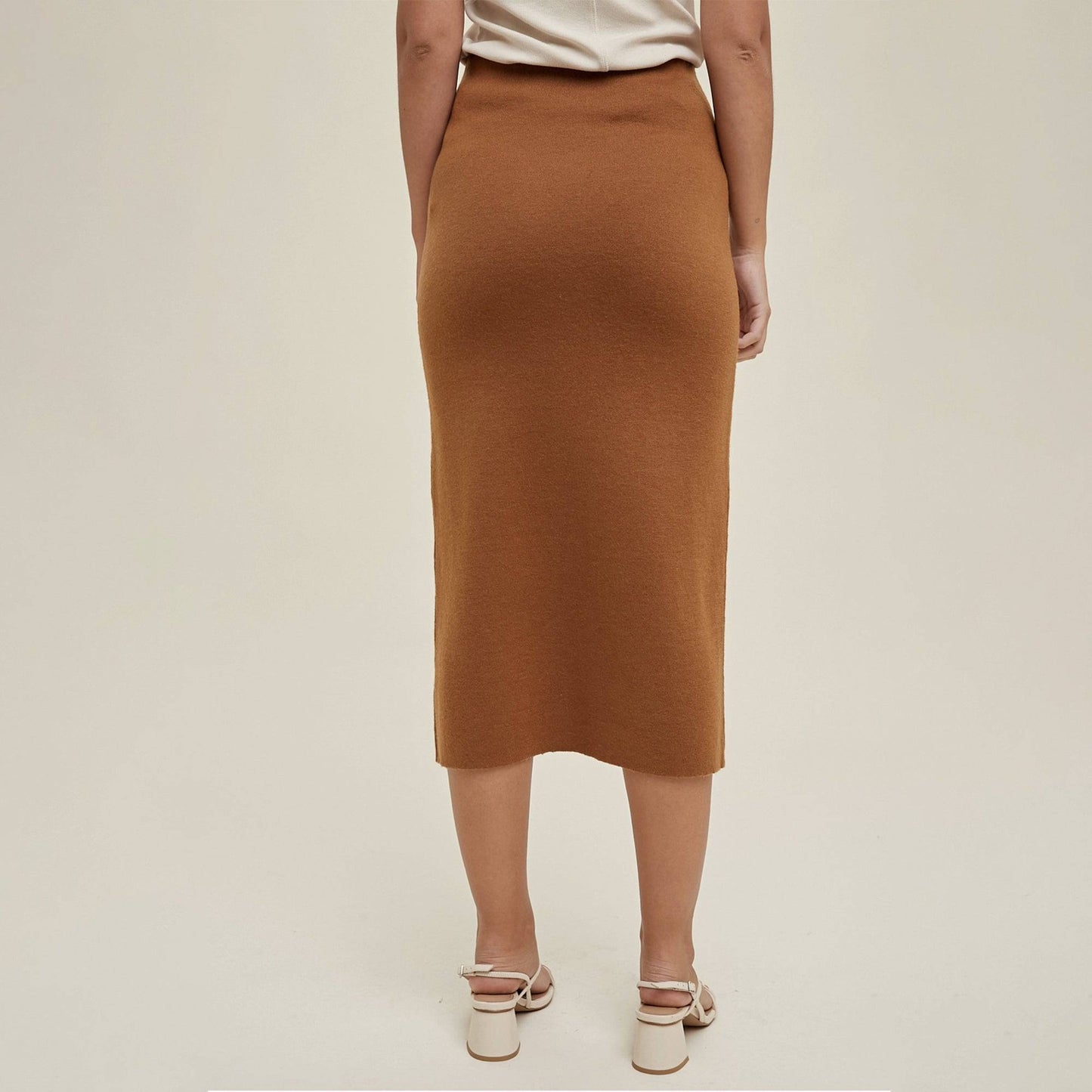 Knit Sweater Skirt. Paprika. - Up North Boutique | Midwest Made | Apparel | Home Goods | Jewelry
