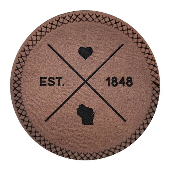 Wisconsin 1848 Sherpa. Black. - Up North Boutique | Midwest Made | Apparel | Home Goods | Jewelry
