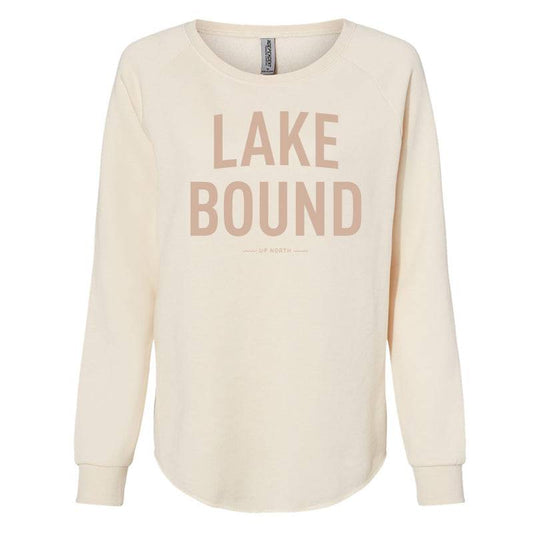 Lake Bound Sweatshirt. Cream. - Up North Boutique | Midwest Made | Apparel | Home Goods | Jewelry