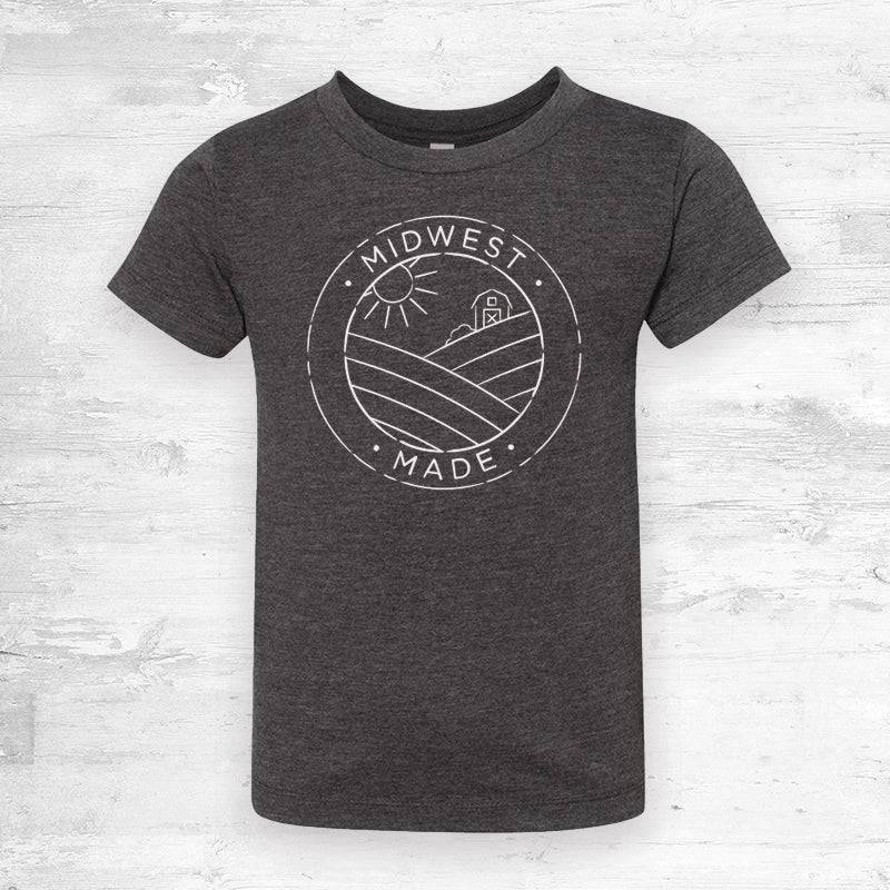 Midwest Made Toddler - Charcoal. - Up North Boutique | Midwest Made | Apparel | Home Goods | Jewelry