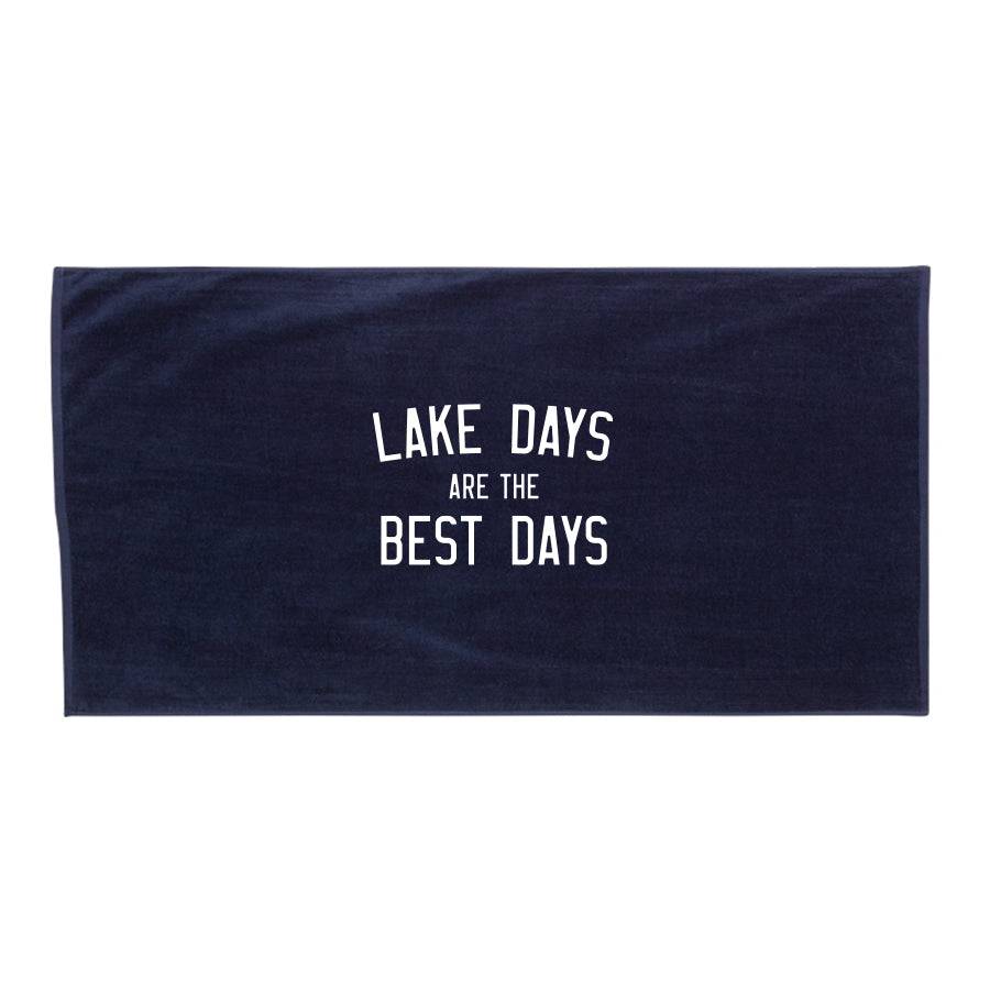 Lake Days Beach Towel. - Up North Boutique | Midwest Made | Apparel | Home Goods | Jewelry