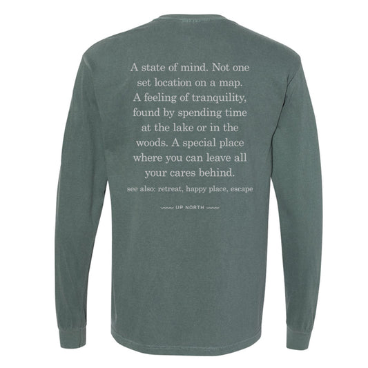 Up North Definition Long Sleeve. Olive.