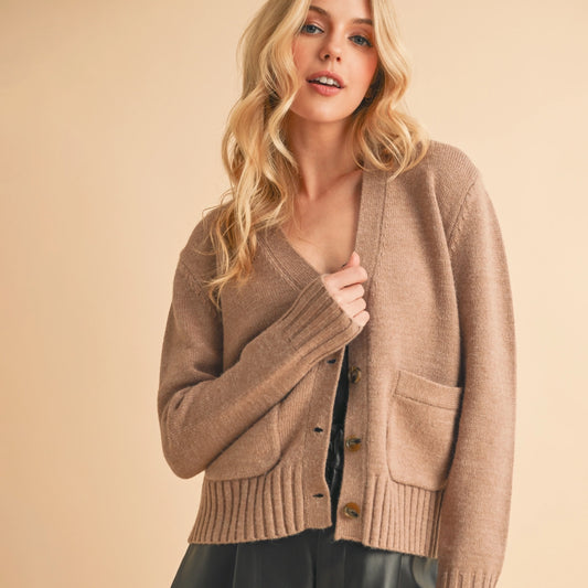Perla Cardigan in Oat