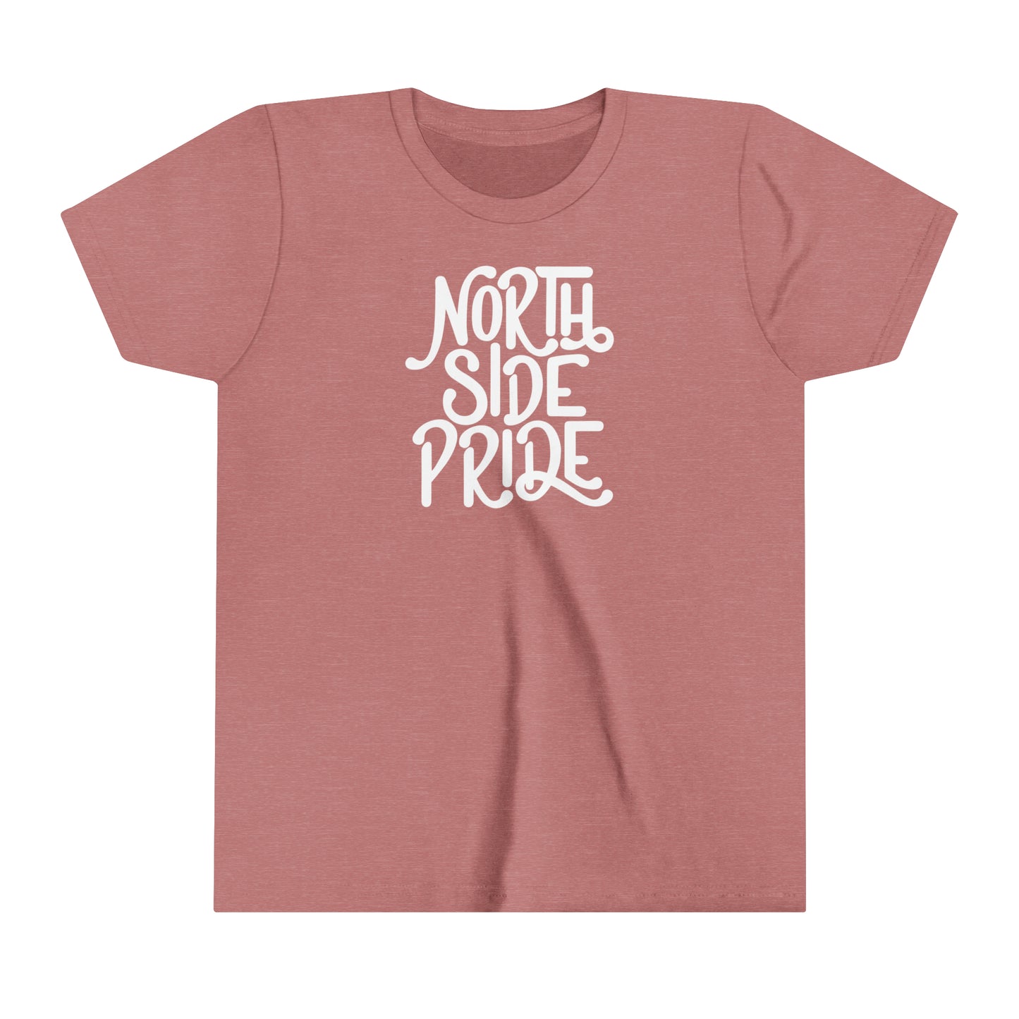 North Side Pride Youth Tee. Mauve.