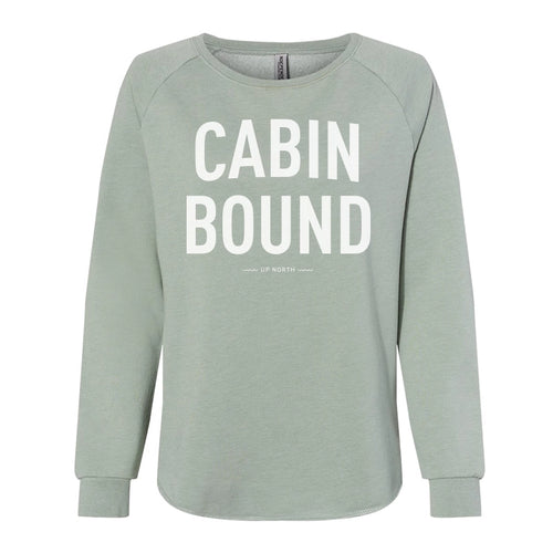 Cabin Bound Sweatshirt. Sage.