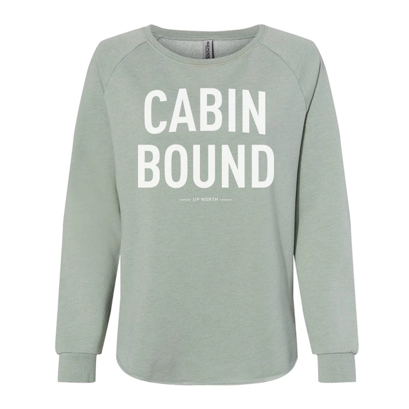 Cabin Bound Sweatshirt. Sage.