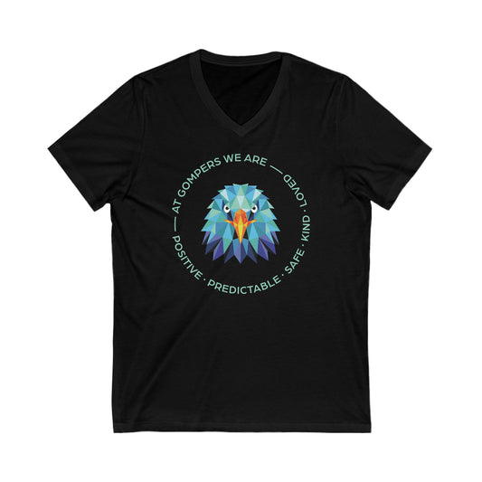 Gompers Eagle Adult Unisex V-Neck Tee