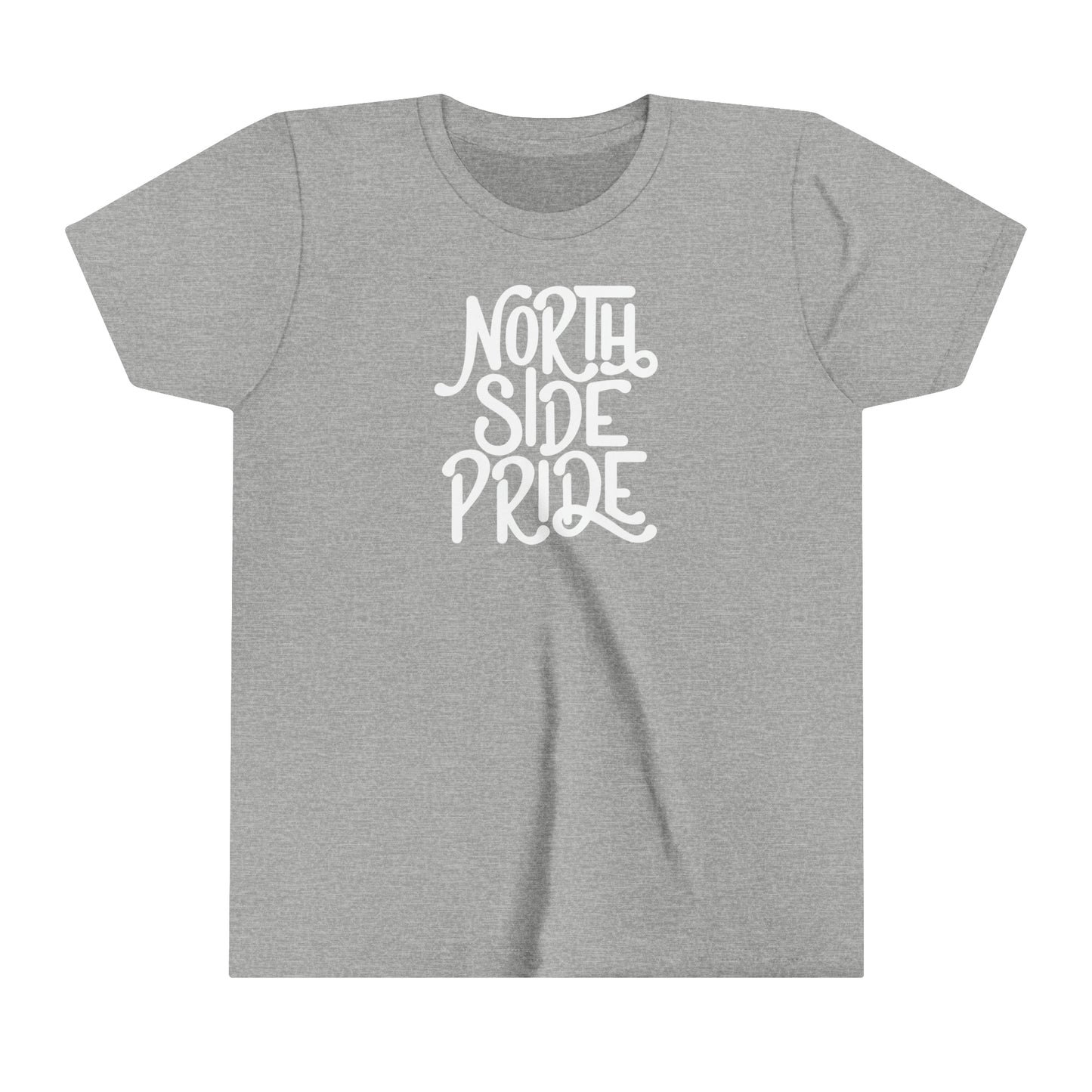 North Side Pride Youth Tee. Gray.