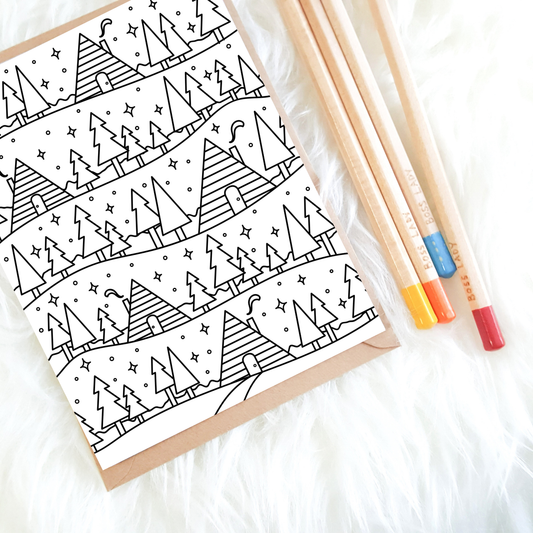 Printable Coloring Pages. Digital Download.