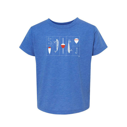 Tackle Box Toddler Tee. - Up North Boutique | Midwest Made | Apparel | Home Goods | Jewelry