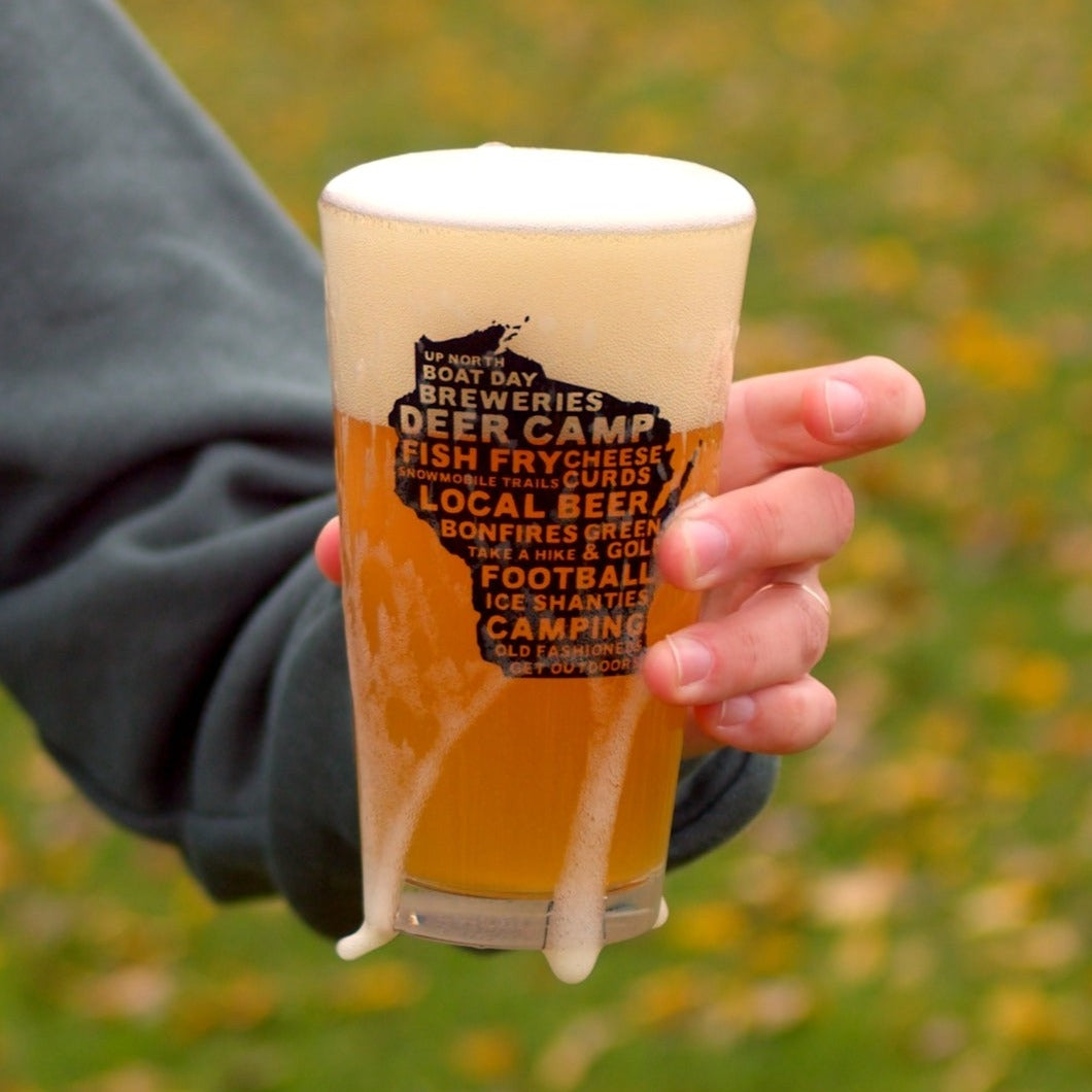 Wisco Pint Glass