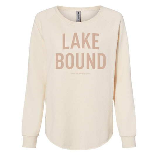 Lake Bound Sweatshirt. Cream.