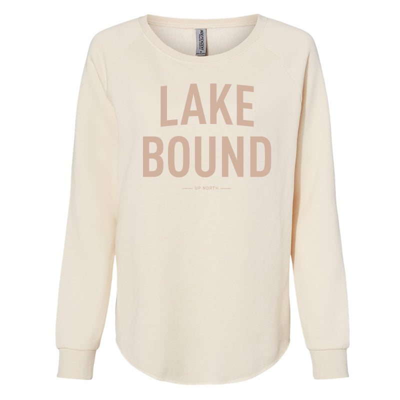 Lake Bound Sweatshirt. Cream.