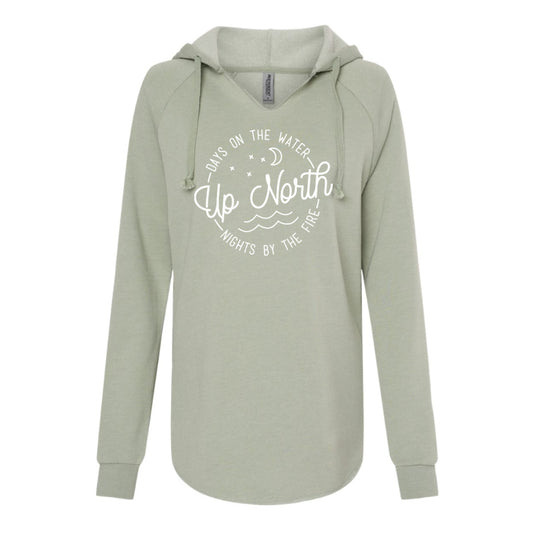 Days on the Water Hoodie. Sage.