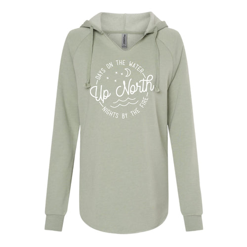 Days on the Water Hoodie. Sage.