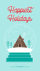 Holiday Mobile Background. Digital Download.